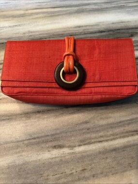 STEFANO BRAVO LINEN CLUTCH